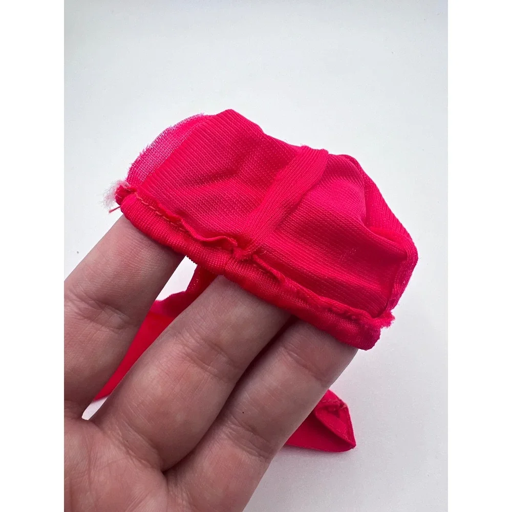 Vintage Barbie Doll Sized Red Straight Leg Slack Pants EUC Doll‎ Clothing Toys